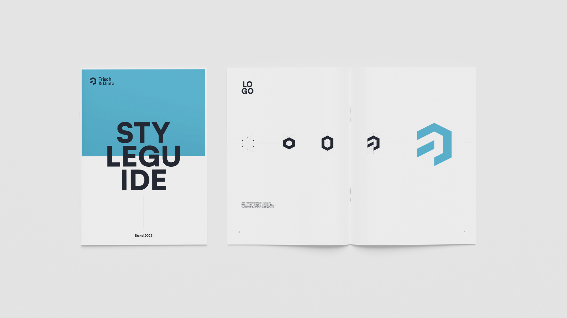 Mockup Corporate Design Frisch & Dietz