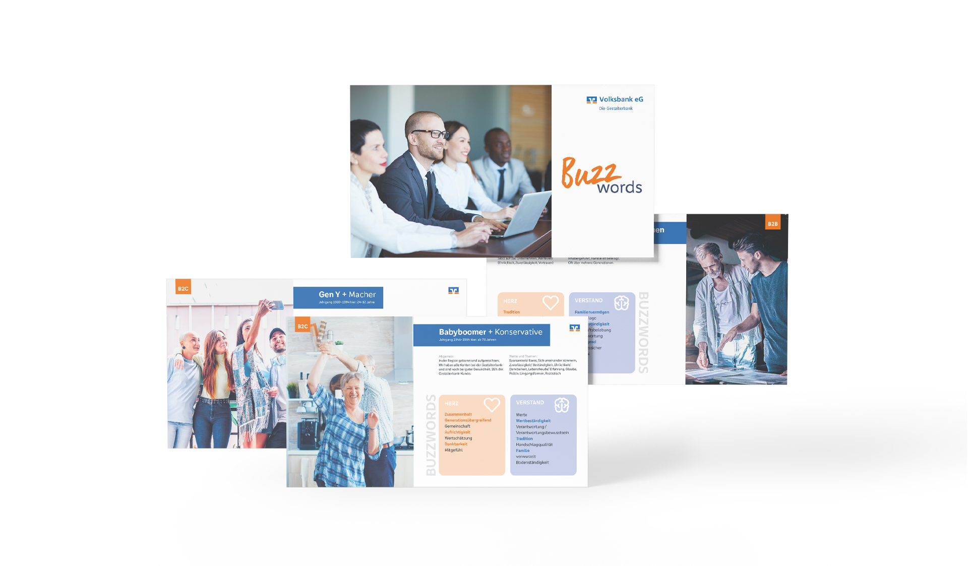 Volksbank Mockup Website