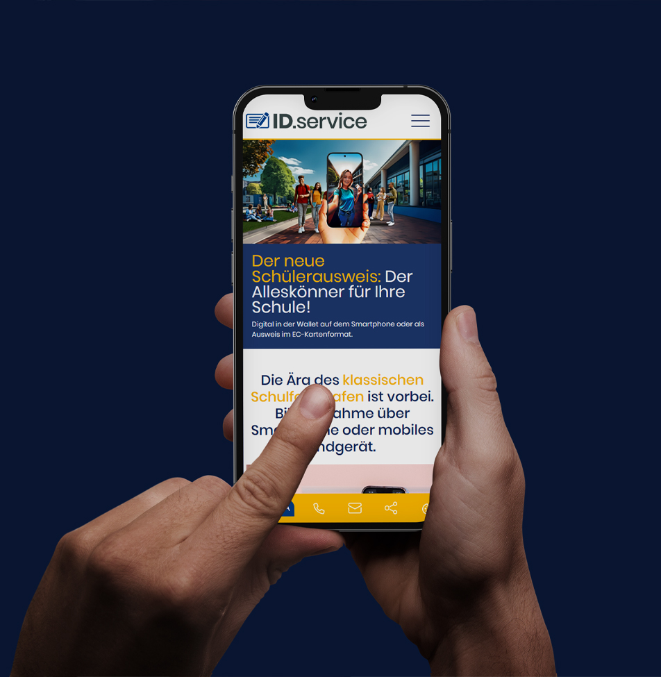 Smartphone Mockup Website