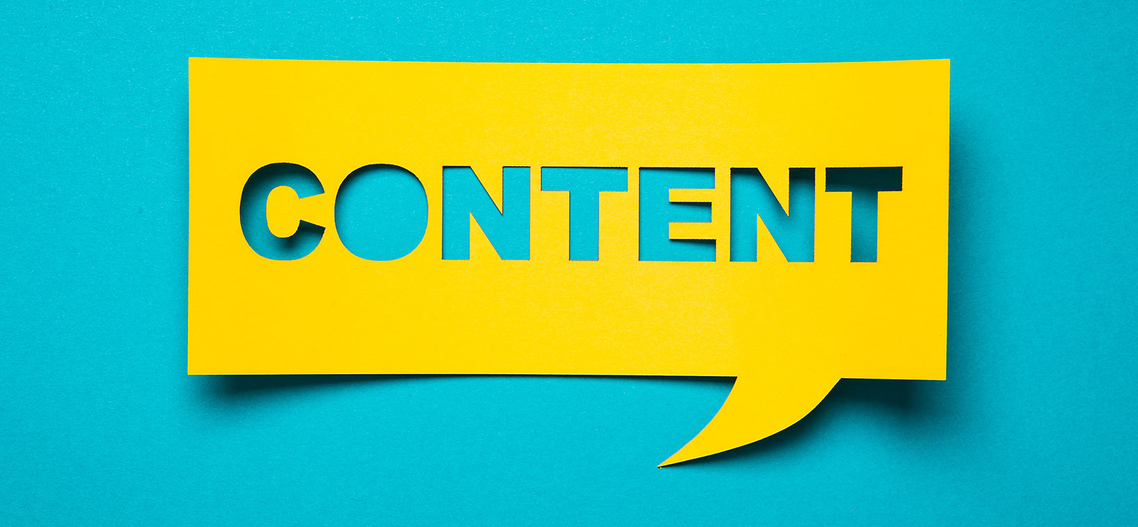 Content, zu Deutsch Inhalt, ist nicht nur Text und Bild.